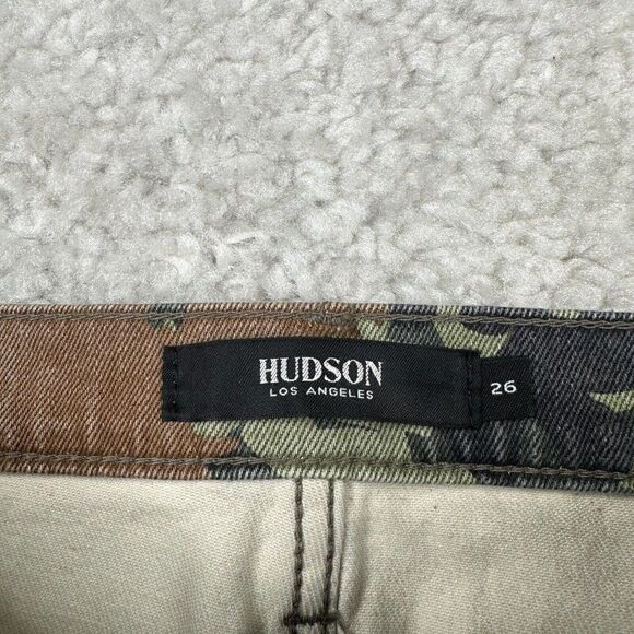 Hudson Viper Mini Camo Denim Skirt - Picture 5 of 14
